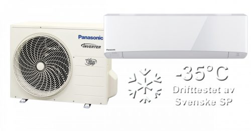 PANASONIC Etherea Nordic NZ25 fűtésre optimalizált klíma