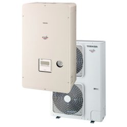   Toshiba Estia Hi Power 11kW  3fázisú hőszivattyú telepítéssel együtt