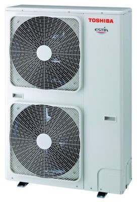 Toshiba Estia Hi Power 11kW  3fázisú hőszivattyú telepítéssel együtt