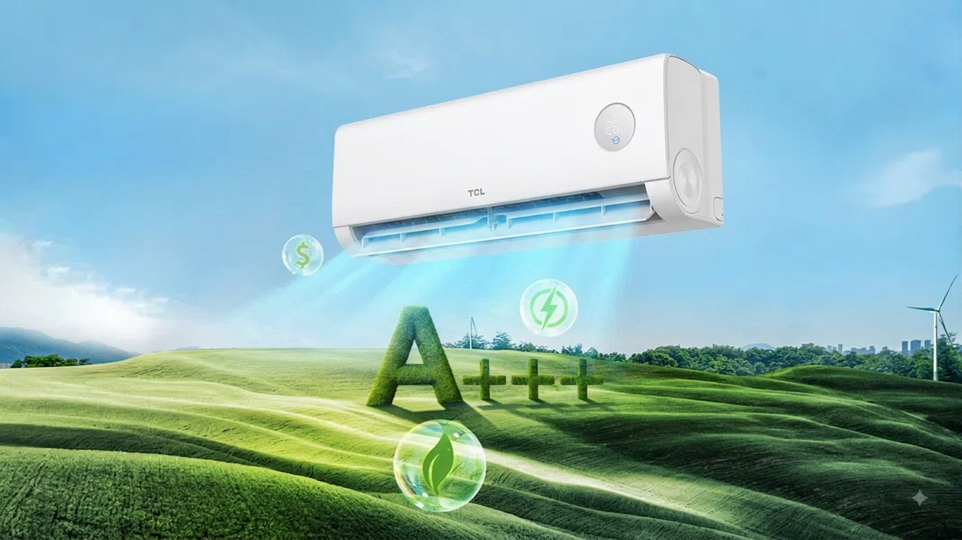 TCL Elegance plus klíma A+++ energia takarékos, telepítés sopron PacoHaus